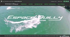 Desktop Screenshot of espace-quilly.com